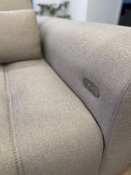 Canapea electrica cu sezlong